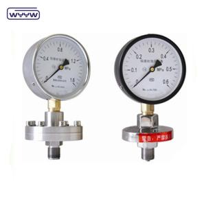 Quality 60mm SS316 Diaphragm Pressure Gauge Manufacturer 1 Year Warranty wholesale