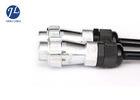 Truck Rear View Camera System Coiled Trailer Wire Heavy Duty Metal Connectors