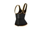 Orange 2 Straps 3XS To 6XL Workout Waist Trainer Vest Sauna Tank Vest