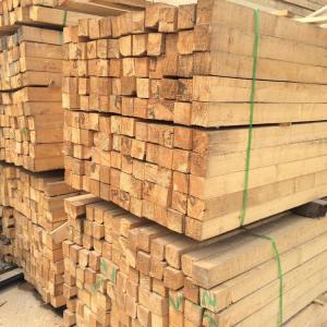 Quality Custom Cut Pine Wood Sawn Timber / Planed Hardwood Timber Environmental Protection wholesale