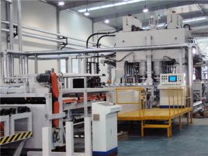 Quality Efficient Short Cycle Lamination Laminating Hot Press Line wholesale