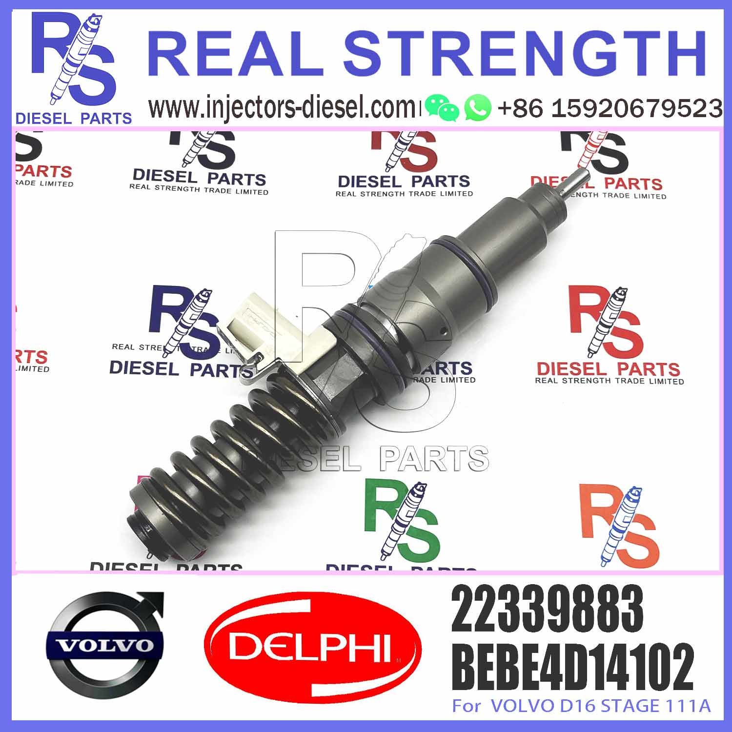 New Diesel Fuel Injector 22339883 for V-O-L-V BEBE4D14102 22339883 28484920 BEBE4D14102 3801144 3829644 3803874