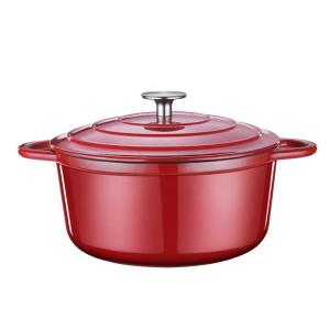Quality Multi Purpose Cookware Round Dutch Oven Enameled Cast Iron Soup Pot Non-stick Cooking Pot wholesale