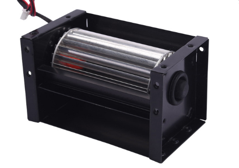 Stable Black Cross Flow Blower , Industrial Equipment PTC Heater Fan