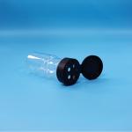 Transparent Plastic PET Food Grade Chilli Powder Spice Jar Sifting Lid