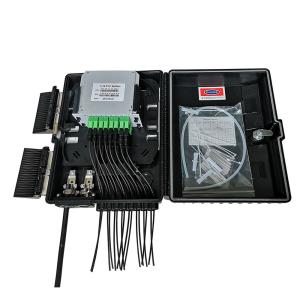 Quality ABS FDB Nap Fiber Optic Distribution Box 16 Ports Network Termination Box wholesale