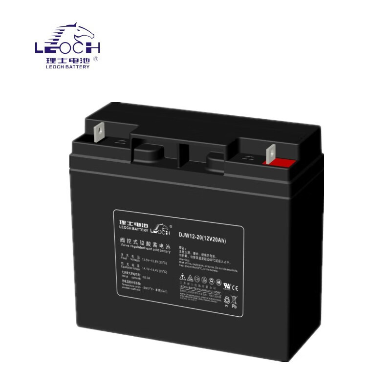 Sturdy ABS Container Leoch Battery DJW12-9.0 12V9Ah for UPS Machine Room Power System