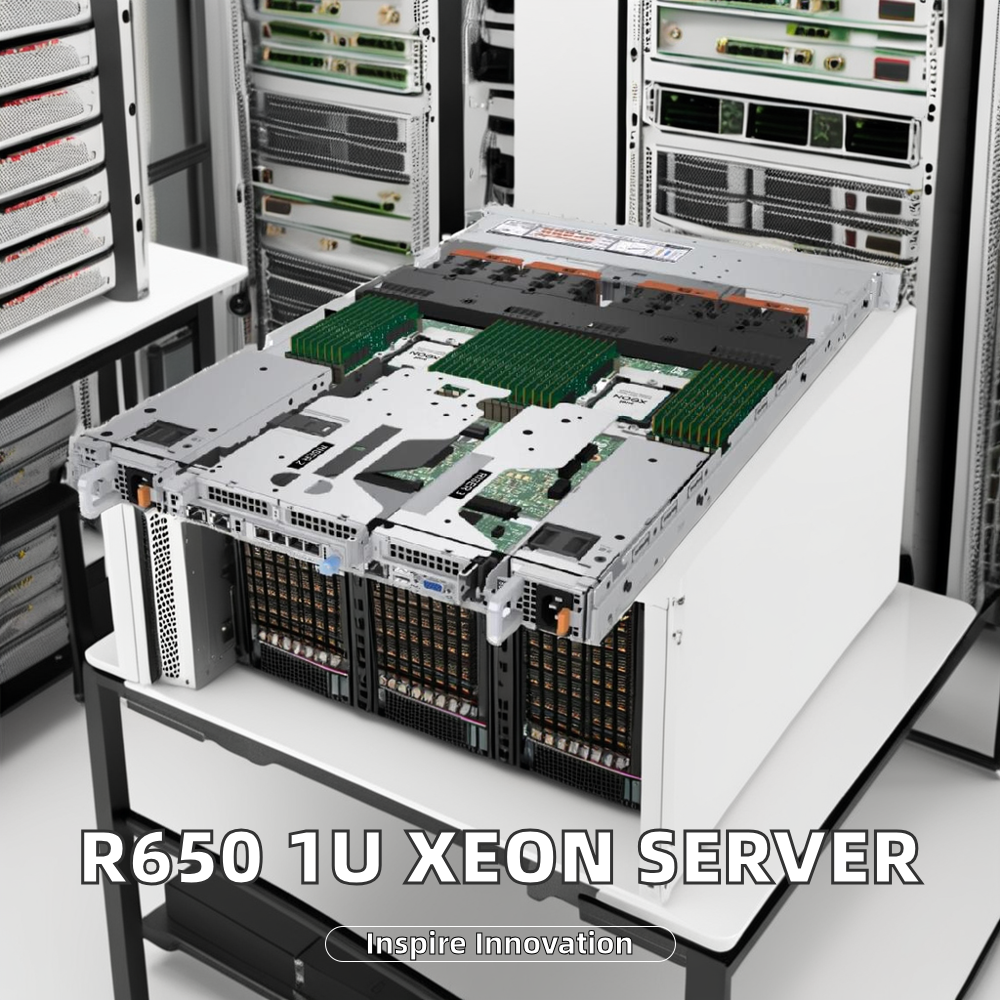 R650xs 1U Rack Server with Intel Xeon CPU DDR4 Memory and SSD/HDD Options OEM Servers Stock