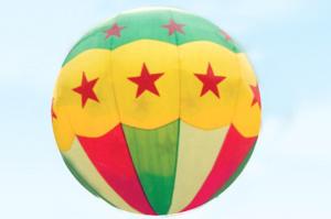 Quality Attractive star pattern inflatable helium balloon wholesale