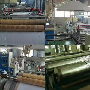 Quality 1.6M PP PE Tarpaulin Fabric Plastic Bags Extrusion Coating Lamination Plant wholesale