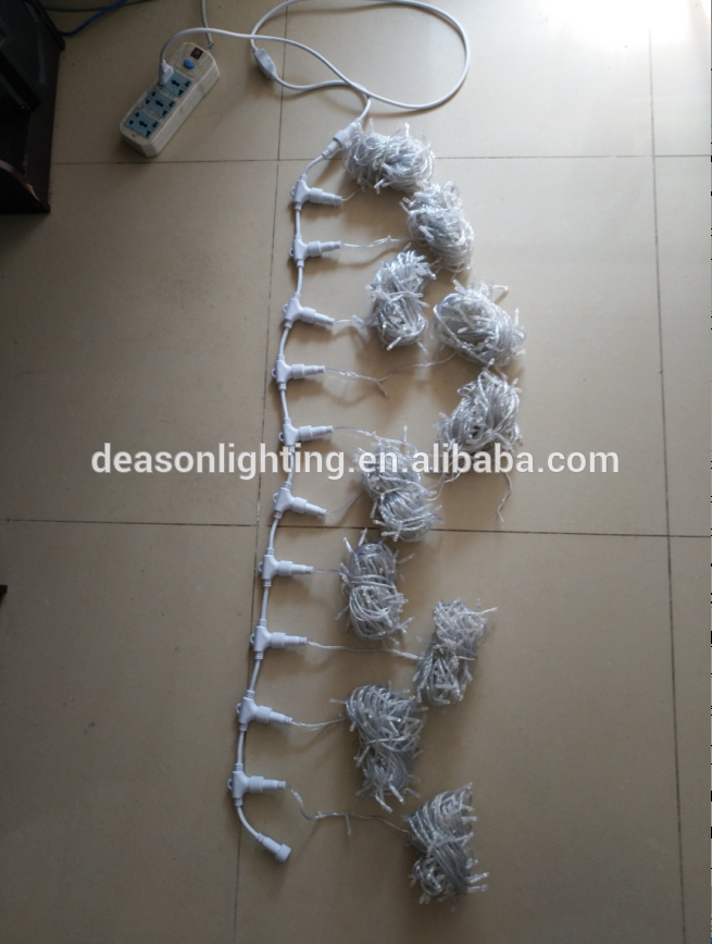 shopping center christmas decoration lights