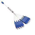 ISO9001 Mini Loose Tube 1X8 Fiber Optic PLC Splitter