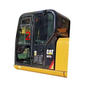 Quality E307E CAT307E Excavator Door Window Replacement CATERPILLAR Left Side Straight Position NO.2 wholesale