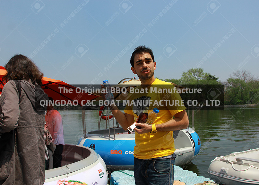 Park Load 1550kgs Carbon Fiber 25cm Depth Bbq Party Boat
