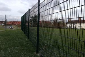 Quality 868 Vinyl Coated Wire Fence Highway PVC Coated Welded Mesh wholesale