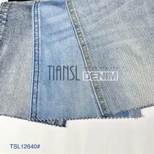 Quality OEM 10s TR Woven Unstitched Jeans Material Twill Denim Cotton Dress Material Fabric wholesale