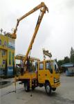 Professional Truck Mounted Aerial Work Platform , Truck Mounted Cherry Picker