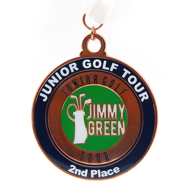 Custom Shape Logo Sport Medal For Wholesales Taekwondo Gold Silver And Bronze Medals