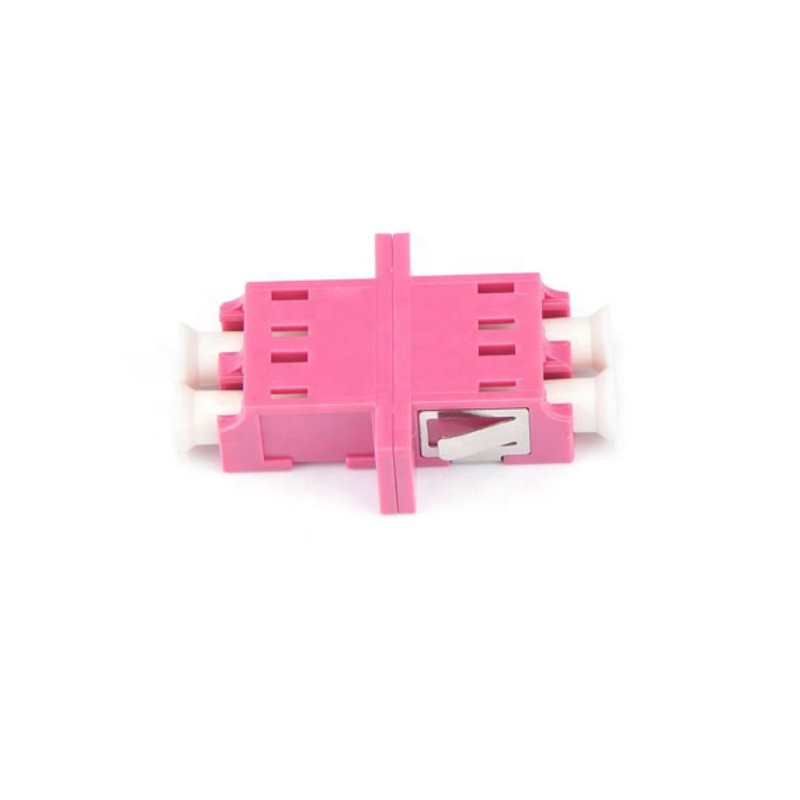 FTTH OM3 LC Adapter 2 Time for Low insertion loss Optical Fiber Connector in FTTH