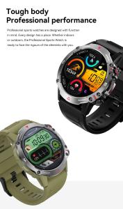 Quality 1.43inch HK87 Smart Watch 410mAh Battery AMOLED NFC ECG Monitor wholesale