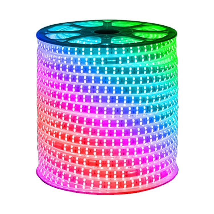 Alexa-Compatible WIFI LED Strip Lights Waterproof RGB 5050 SMD Smart Rope Lights With IP67 Rating Smartphone APP Control