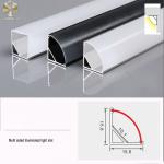 8mm Aluminium Led Strip Profile Track Waterproof Surface Mounted