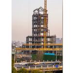 Solid Galvanized H Shaped Steel Manufacturer Prefab Commercial Office Building