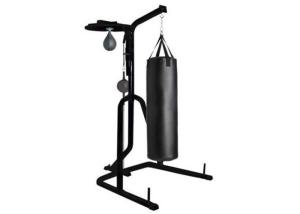 Quality Commercial 2 Station Boxing Stand Rack OEM Available For Boxing Training wholesale