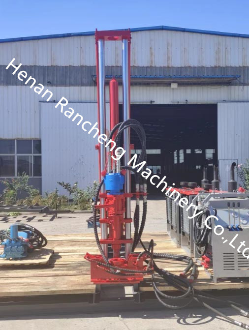 Top Drive Rotation Head Hydraulic Core Drilling Rig Portable Core Drilling Equipment With 480m Depth And Maximum Torque