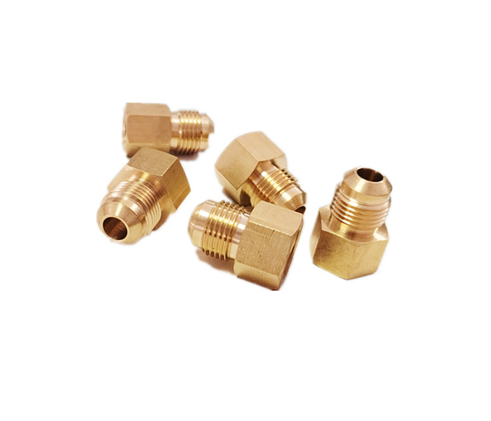 1/2 NPT Female Thread * 1/2 Flare Male Brass Tube Fitting Adapter
