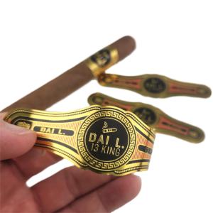 Quality Water Repellent Flexographic Printing Cigar Band Printing Wedding Ceremony Adhesive Labels For Printing wholesale