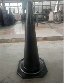 Road Traffic Safety 900mm Traffic Rubber Road Cone GQLZ-900 With Black Base
