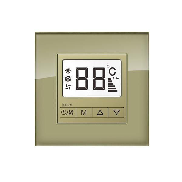 Cheap 24V Home Smart Thermostat , 5 conjoined Knx Room Thermostat for sale