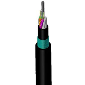 Quality 48 Core SM Armored Underground Teleommunication Optic Fiber Cable GYTY53 wholesale