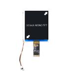 3.5 inch IPS Monochrome LCD Panel 240x320 Px Sunlight Readable High Contrast