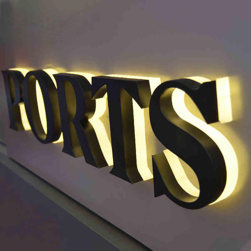 New Outdoor Indoor Back-lit Billboard Electronic Letters Sign Led 3D Letter Sign
