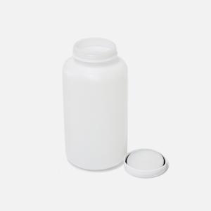 Quality Wild Mouth 1L / 2L Hdpe Bottle , Medicine Chemical Plastic Bottle wholesale