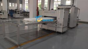 Quality Fully Automatic Glass Fiber Pleating Machine Pleated Paper Production Line 60Hz wholesale