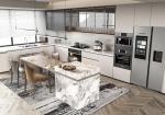 Modern Melamine Kitchen Cabinets For Kitchen Furniture