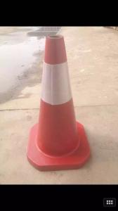 Quality 2017 Hot Selling Rubber Made Reflective Road Traffic Safty Cones wholesale