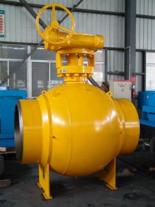 Quality Bolted Bonnet Fully Welded Ball Valve Spherical Type Trunnion Ball Valve wholesale