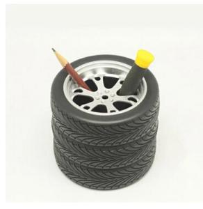 Quality New creative gift product tyre shape pen holder wholesale