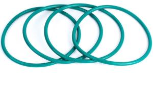 Quality Vehicles FKM O Rings Green 70 - 90 Hardness Solvent Resistant wholesale