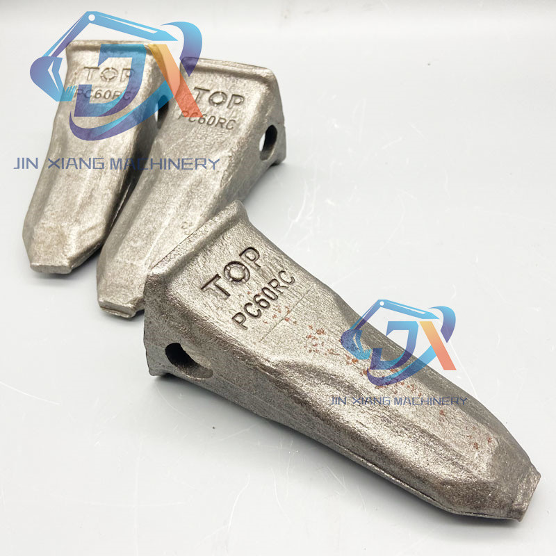 STAR ZEBRA Komatsu PC60 PC100 Forged wear-resistant bucket teeth Sharp tooth Dilapidated teeth Earth square flat tooth bucket teeth