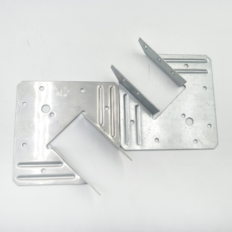 Hurricane Tie 18-Gauge Galvanized Steel Joist Hangers 1.2mm Thick for Roofing Trusses