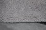 610gsm 100p Solid Sherpa Fur Solid Suede Bonded Fleece Fabric
