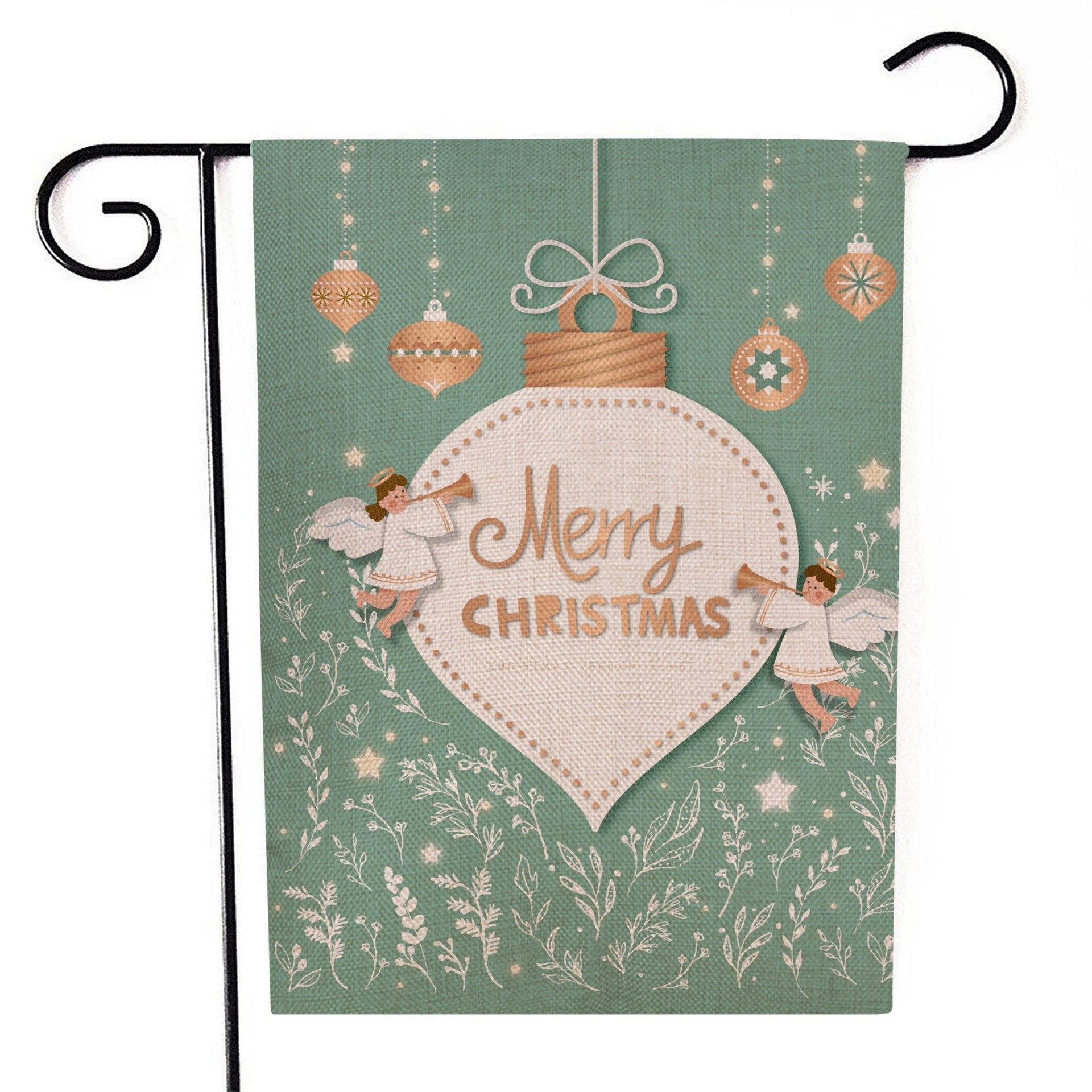 CMYK Double Sided Garden Flag Environmental Protection For Decoration