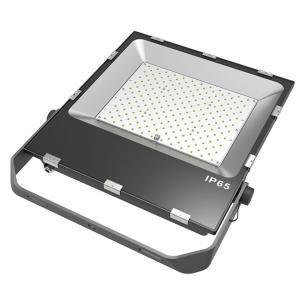 Quality 130Lm/w 200watt High Powr Super Slim Flat Outdoor LED Flood Lights for Super market parking lot indoor Lights wholesale