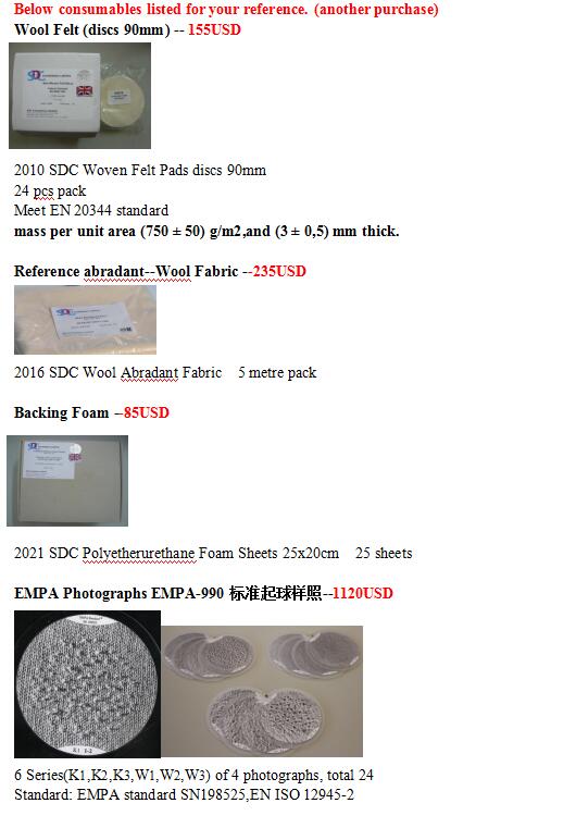 110V Lab Testing Equipment Martindale Abrasion And Pilling Tester 2 , 4 , 6 , 8 Heads