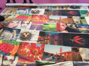 Quality 100% Polyster Digital Printing Fabric Tatting Weave Sublimation Coating wholesale